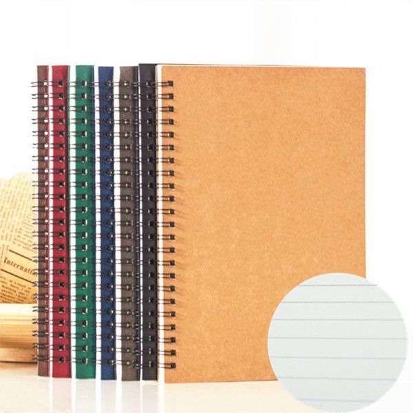 A5 120 Sheets Sketchbook Diary for Drawing Painting Graffiti Soft Cover Black Paper Sketch Book Memo Pad Notebook Office School Supplies Gif