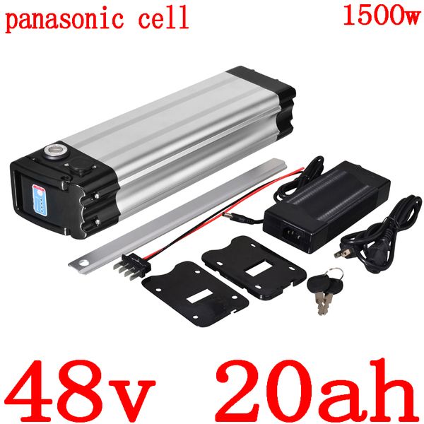 48V Battery Pack 1000W 1500W 20AH Electric Bike battery 48v 10ah 13ah 14ah 17ah 20ah lithium use panasonic cell