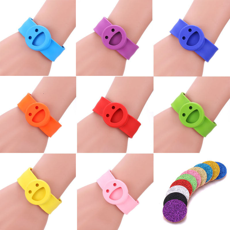 New Aromatherapy Jewelry Papa Circle Perfume Essential Oil Diffuser Child Interesting Gift Bracelet With Pad 60 Pcs Wholesale