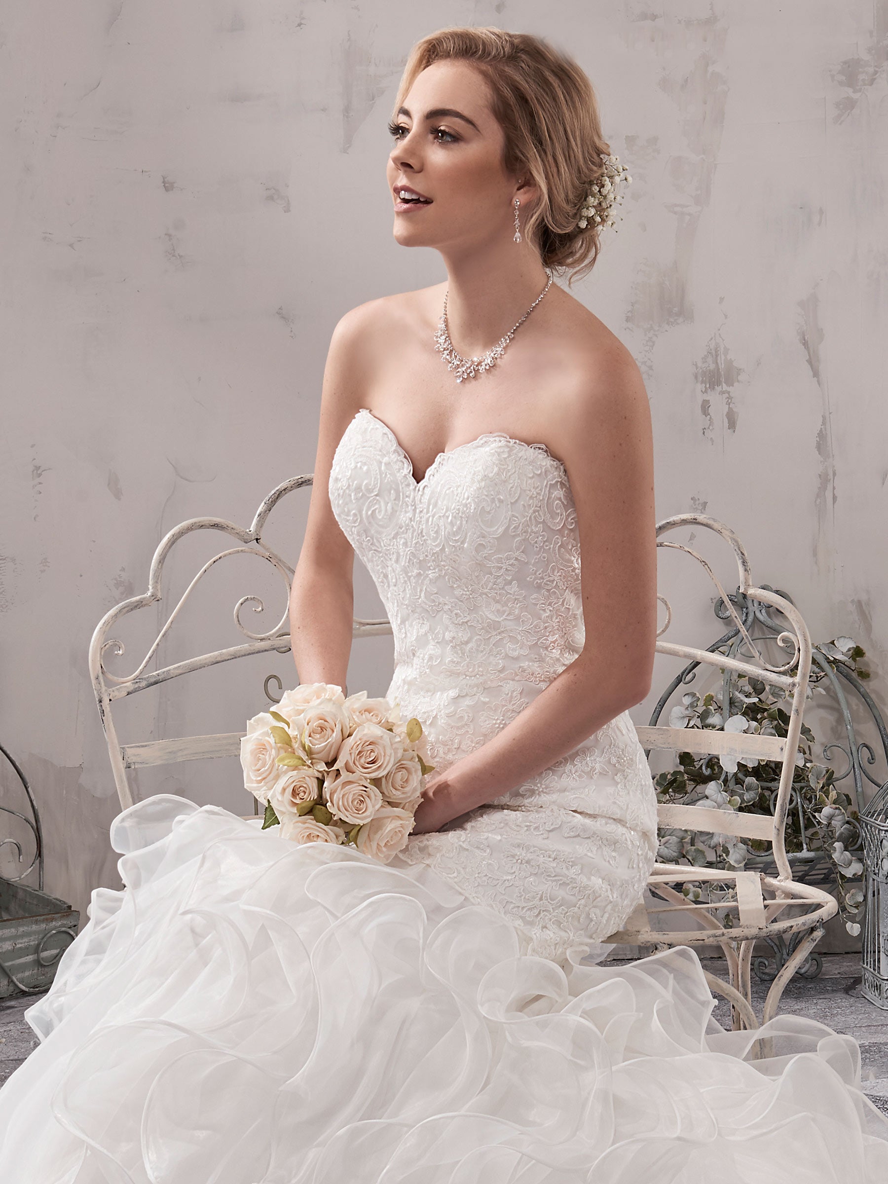 Excellent White Ivory Sweetheart Applique Mermaid Wedding Dresses Bridal Pageant Dresses Wedding Attire Dresses Custom Size 2-18 KF1219244