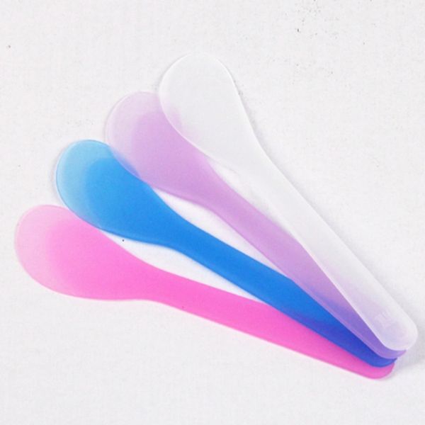 New Facial Mask Sticks Cosmetic Spatula Scoop DIY Face Mask Spoon Lady Makeup Mixing four colors Tools