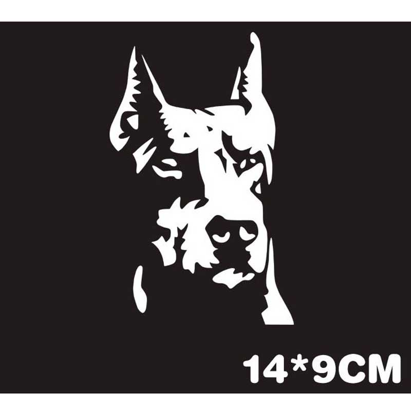 Reflective Hound Car Stickers Pet Dog Door Motorcycles Electric Autos Decals