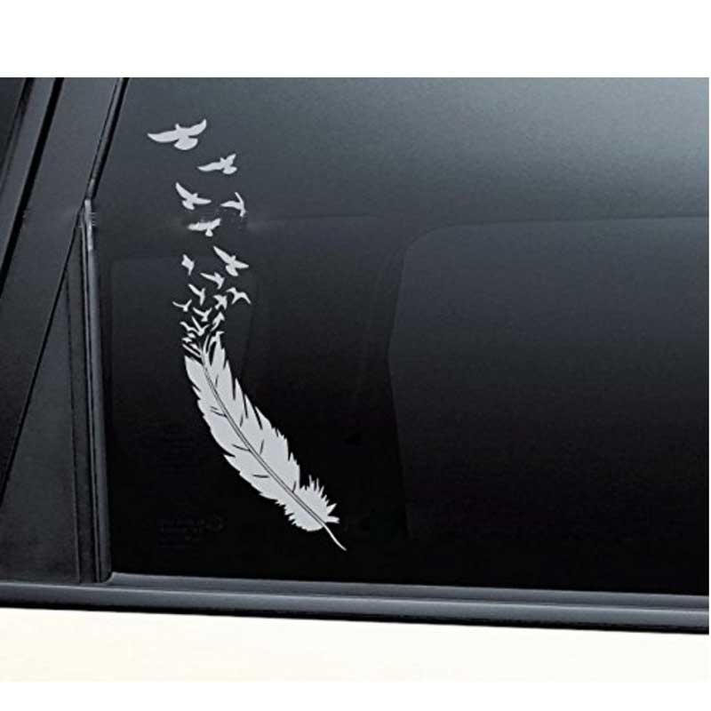 CAR Feather Totem Awning Car Stickers Modified Body Pull Decals