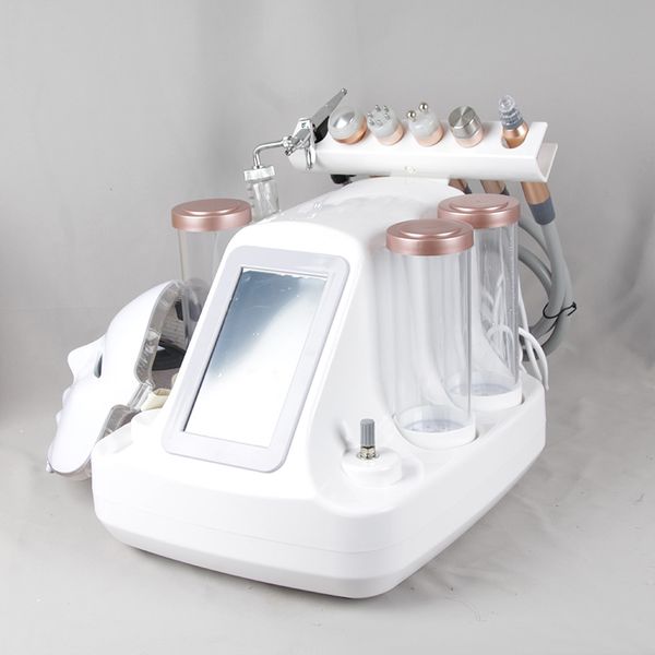 7In1 Water hydro facial machine Dermabrasion vacuum cleaner LED PDT Mask Oxygen Jet BIO RF Face Lift Ultrasonic skin care Machine