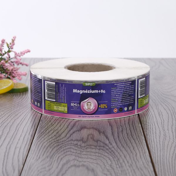 Personalized color waterproof shampoo sticker body care package vinyl bottle sealing label cosmetic self adhesive sticker