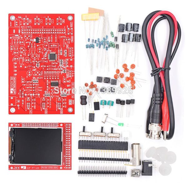 Freeshipping DSO138 DIY Digital Oscilloscope Kit Electronic Learning Kit