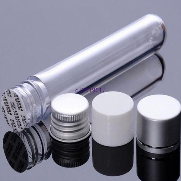 500pcs-Lot 25ml Plastic Tube Bottle Aluminum Screw Cap Empty Refillable Sample Test Pot Candy Box Wedding Party Supplies#22