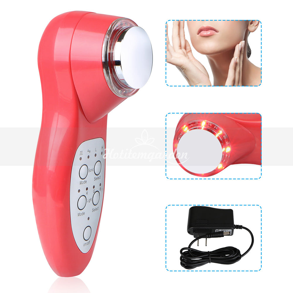 Ultrasonic Photon Therapy Face Anti-aging Skin Rejuvenation Machine Biological Treatment Beauty and Health Skin Care Instrument