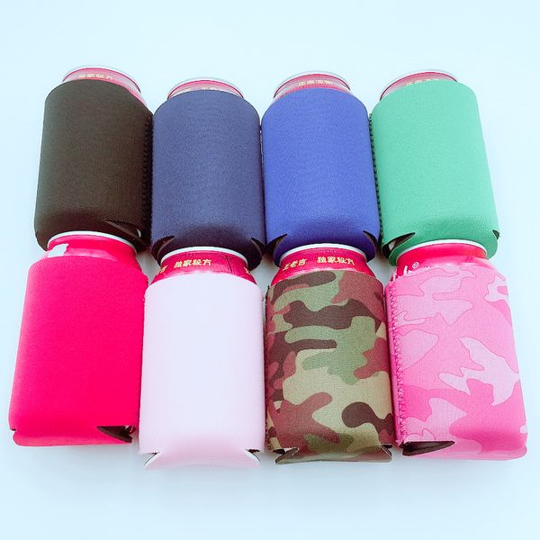 Colors Wholesale Many Blank Neoprene Foldable Stubby Holders Beer Cooler Bags for Wine Food Cans Cover LX1305 4.23