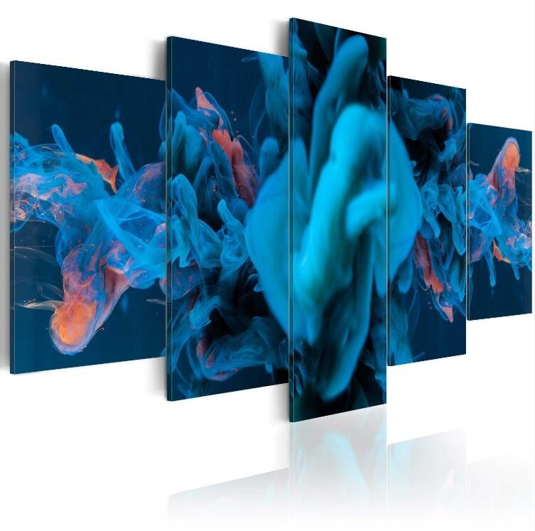5 Panels Hot Canvas Print Beneath the Blue Landscape Poster Modern Home Wall Decor Painting Canvas Printing Art HD Print Painting