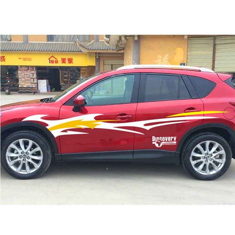 Totem Tribal Car Stickers Modified Waist Cover Personality Scratches Personality Autos Body Pull Decals