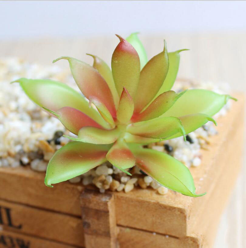 Charming Faux Artificial Succulent Plants Emulational Cactus Plants for Office Home Table Desk Garden Displayed Mini Flower Decoration