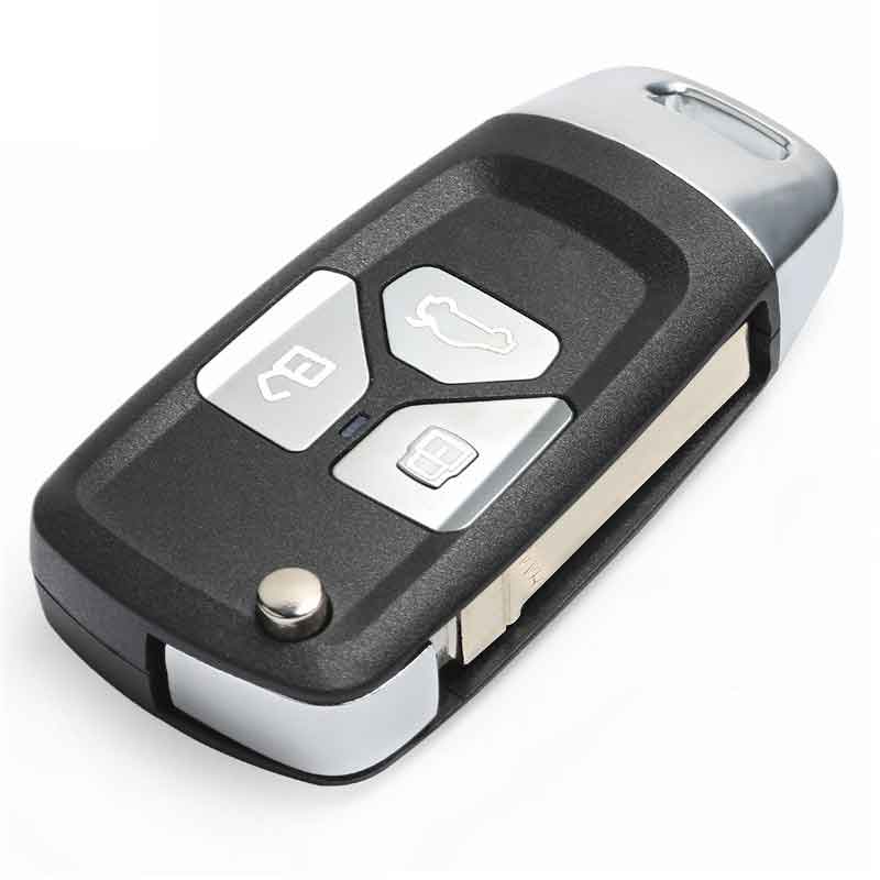 Replacement Upgraded Remote Car Key FOB 433.92MHz ID48 Chip 4D0 837 231 K for A6 S6 RS6 A8 TT 1996 - 2006