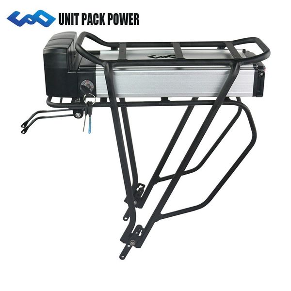 36V 350W 500W E-Bike Motor Li ion Battery Pack 36V 10Ah Electric Bike Battery With Rear Rack