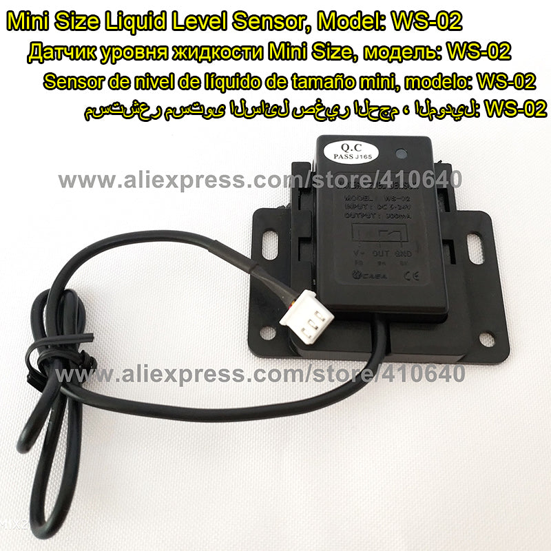 2 Piece Non Contact Liquid Level Sensor For Tank Container Bathtub Aquarium or Family Usage Water Tank No Need Touch Liquid