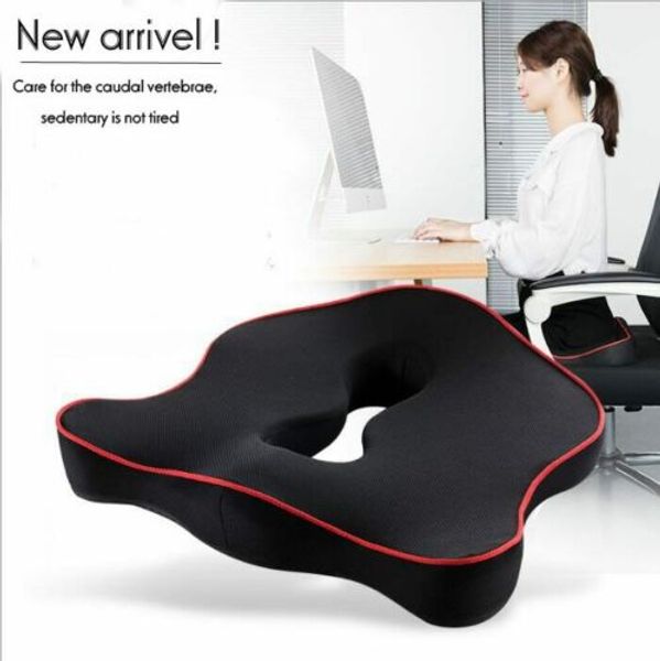 Premium Memory Foam Seat Cushion Coccyx Orthopedic Car Office Chair Cushion Pad