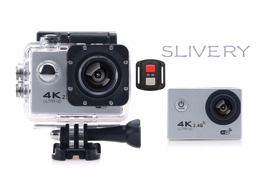 4K Action Camera F60R WIFI 2.4G Remote Control Waterproof Video Camera 16MP-12MP 4K 30FPS Diving Recorder JBD-N5
