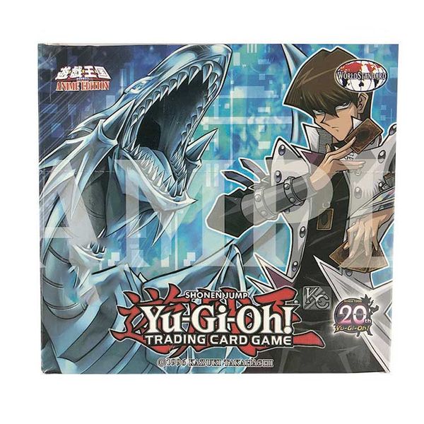 216pcs Yugioh English Card Games Upgraded Version Classic Collection Of Full Cards Exquisite Copper Plate Paper Three Miracles Blue-Eyes Whi