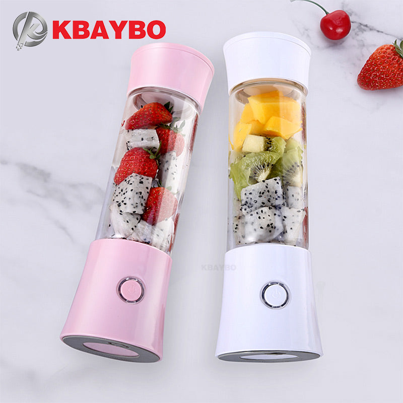 480ML USB Charging Portable Juicer Machine Mixer Mini Juice Electric Smoothie Blender Smoothie Maker Blenders Machine Household