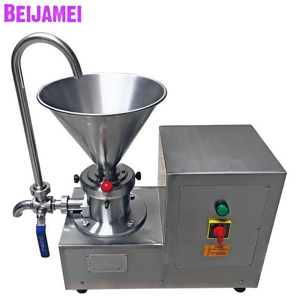 BEIJAMEI Factory Small Commercial Colloid Mill Peanut Butter Making Machine Electric Chili Sauce Butter Grinding Machine
