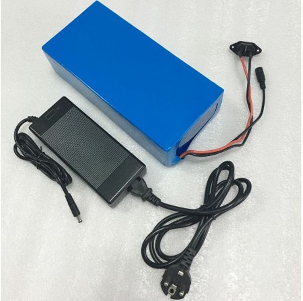 48V 16AH Electric bike battery 1000W 48V16AH lithium battery for 48V Bafang motor use 3200mah NCR18650BD cell 30A BMS 2A Charger