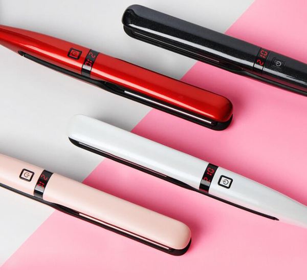 Multifunctional Hair Straightener 1 inch LED Temperature adjustable straightening and curg hair straightener J2144