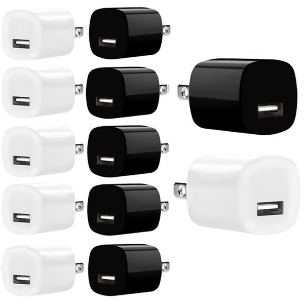 US Ac home travel USb wall charger 5V 1A power adapter usb chargers for iphone 15 12 13 14 samsung galaxy s6 s7 S20 S22 phone plug mp3 playe