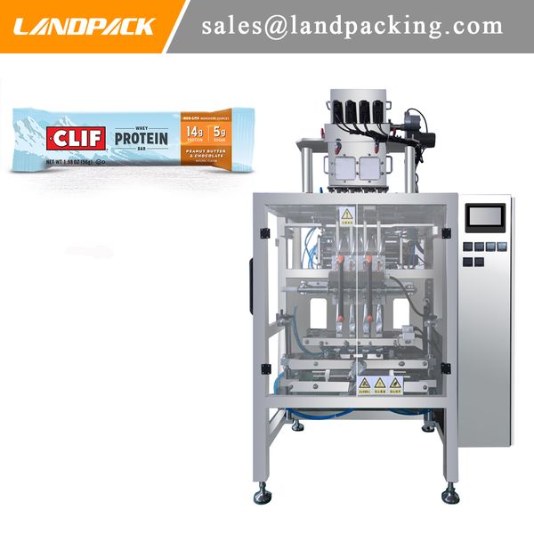 Multi Lane Stick Packing Machine Price for Protein Powder Sports Supplement Energy Bar