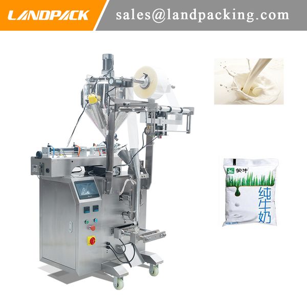 Multifunctional Automatic Bagged Milk Juice Drink Vertical Form Fill Packaging Machine