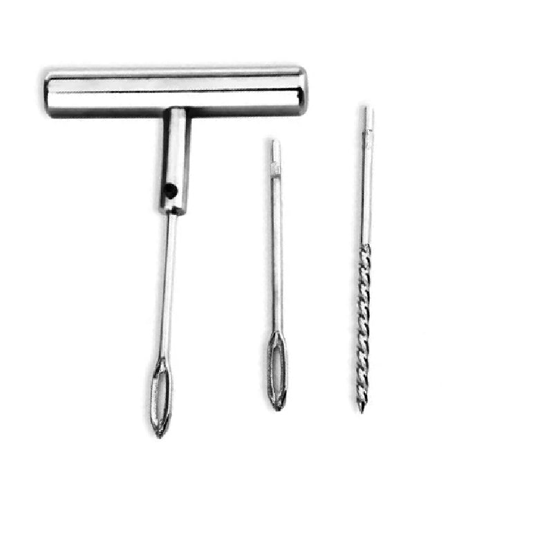 6in1 Car Bike Tire Repair Tool Set Rasp Needle Tool T-handle rasp Kit
