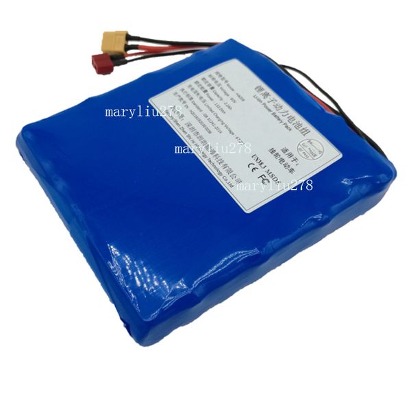 60V2.6Ah Lithium ion Battery Pack with Chinese 18650 cells BMS for one wheel self balancing scooter Unicycle electric scooter etc.