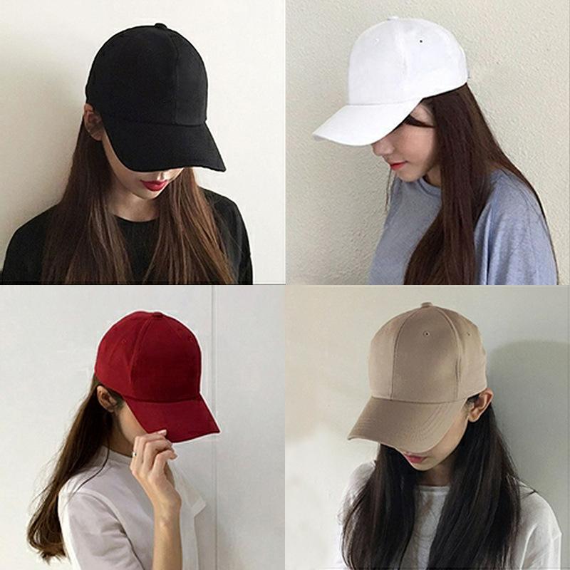 15 Color Summer Autumn Fashion Soild Men Women Baseball Cap Adhesion Hat HipHop Adjustable Cool Sunhat Casquette Gorras Present