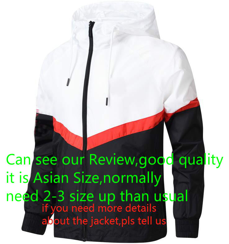 Brand Designer Jacket 2018 Fashion Tide Mens Jacket Coat Letters Printed Luxury Mens Hoodie Casual Sport Outdoor Windbreak Clothing L-4XL