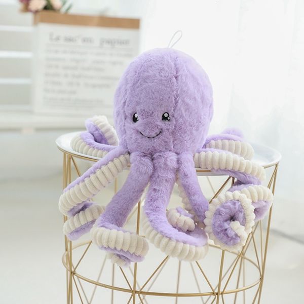 40-60-80CM Cute Octopus Plush Pillow Stuffed Lovely Ocean Dolls Home Decor Gifts Sofa Cushion Baby Kids Appease Toys T191019