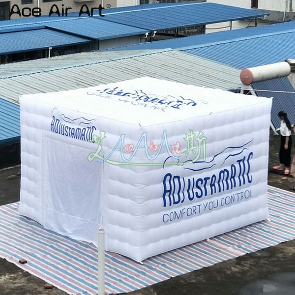 Customized Oxford Cloth Lighting inflatable Cube tent Inflatable cube light tent trade show tent for Exhibition Party Event
