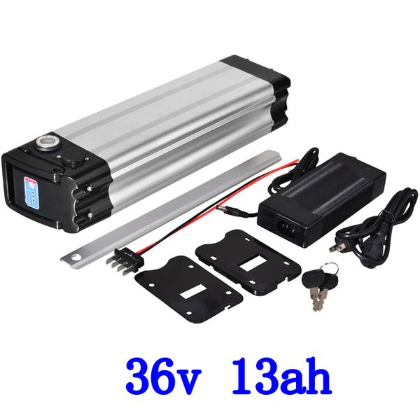 Electric Bicycle Battery 36V 13AH E-Bike li-ion Battery 36V 250W 350W 500W lithium scooter battery for for Bafang BBS Motor Kit