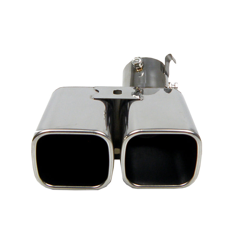 ALPHARD 1 To 2 Dual Exhaust Pipe 304 Stainless Steel Modified Car Rear Tail Throat Muffler for ALPHARD