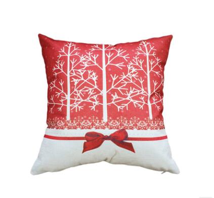 Christmas Styles Cotton Flax Pillow Case Cover Car Sofa Pillow Sham Armchair For Living - Study - Dining Room Bedroom Hotel SDP 035