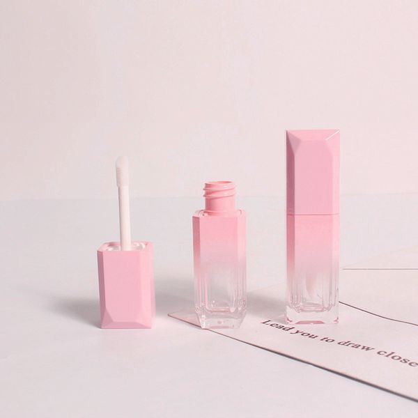 5pcs-lot 5ml Pink Color Empty Lip Gloss Tubes Container DIY Lip-Balm Tubes Lip Care Lip Gloss Bottles Makeup Tool Lip-Balm Supplies