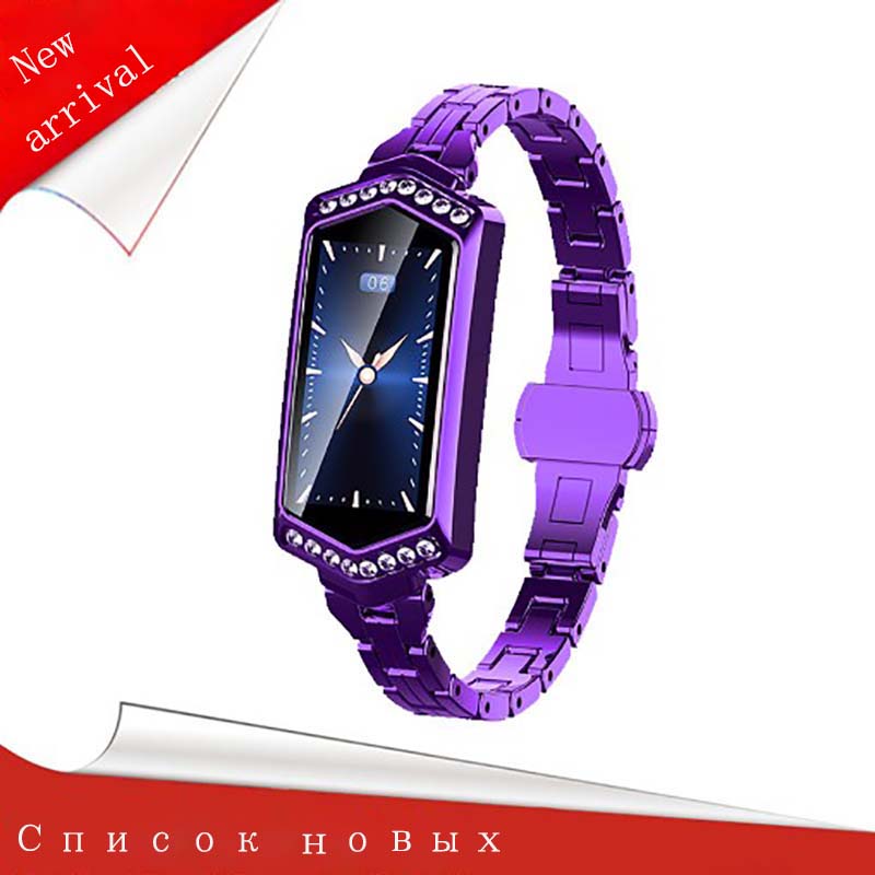 New Woman&#039;s smart Wristbands bracelet Blood Pressure Blood Oxygen Health Monitoring sport Tracking Data Analysis Waterproof Color Screen