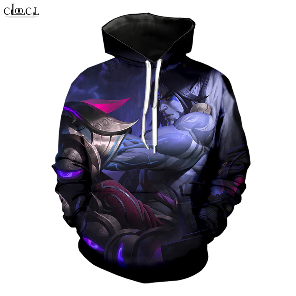 2020 Fashion Game League of Legends Hoodie Men Women 3D Printed Hero Skin Ahri KDA Selas Hooded Coat Pullovers