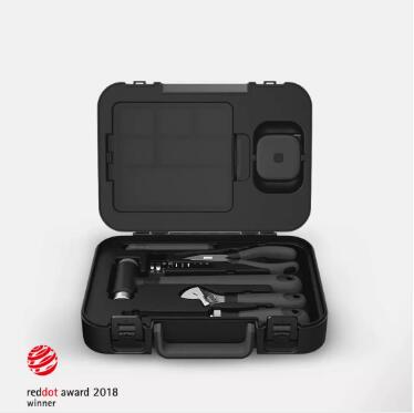 Original Xiaomi youpin MIIIW 16Pcs DIY Tool Kit Toolbox General Household Hand Tool with Screwdriver Wrench Hammer Tape Plier Knife ToolBox