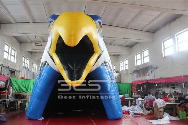 Gaint inflatable eagle tent,factory price custom tent used for decoration adveristing events party football game