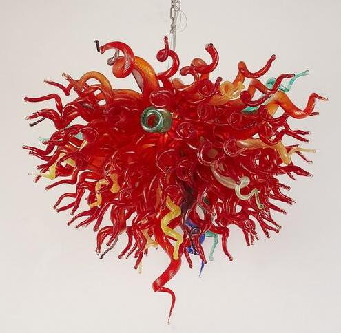 Wholesale Lamps Pendant Lighting Fixtures Modern Beautiful Ceiling Light LED Bulbs Hand Blown Murano Glass Italian Chandelier