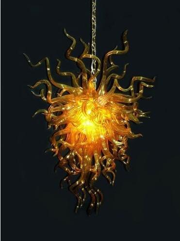 Free Shipping AC Led Bulbs 110v-240v Art Glass Lighting Flower Home Chinese Indoor Lighting Chandeliers