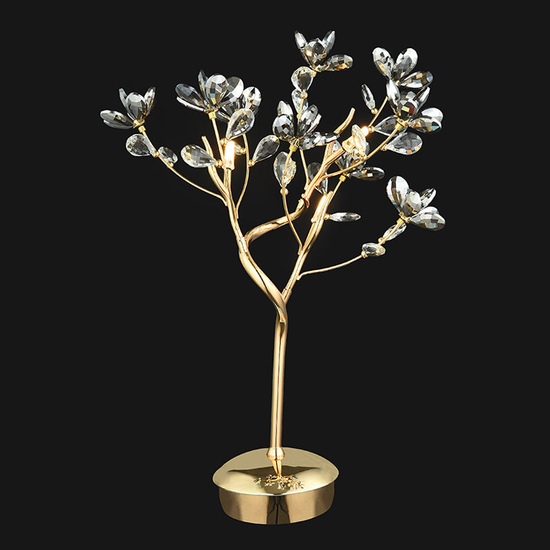 Crystal Table Lamps Post Modern Minimalist led Desk Lamp Luxury Creative Bedroom Vertical Lighting Living Room Vertical Light