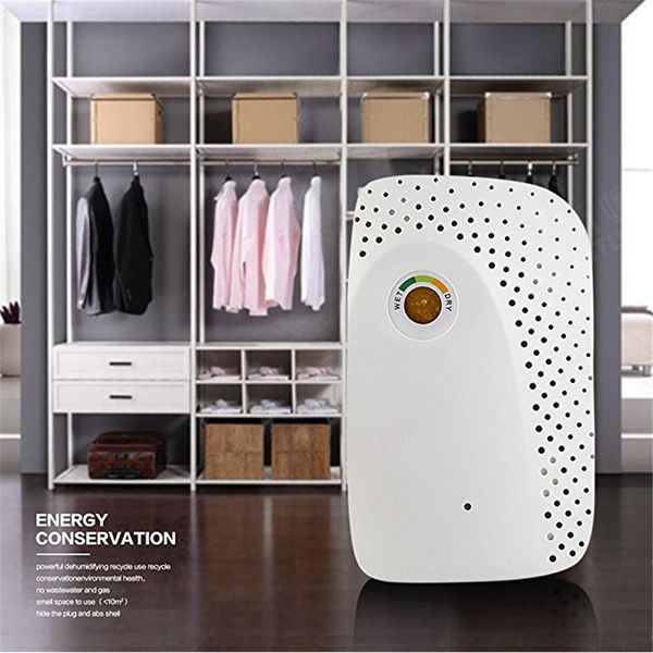 FREE SHIPPING Wholesale Electric Dehumidifier Mini Portable Air Dryer Machine Benzene Formaldehy Absorb Cabinet Kitchen Dehumidifier