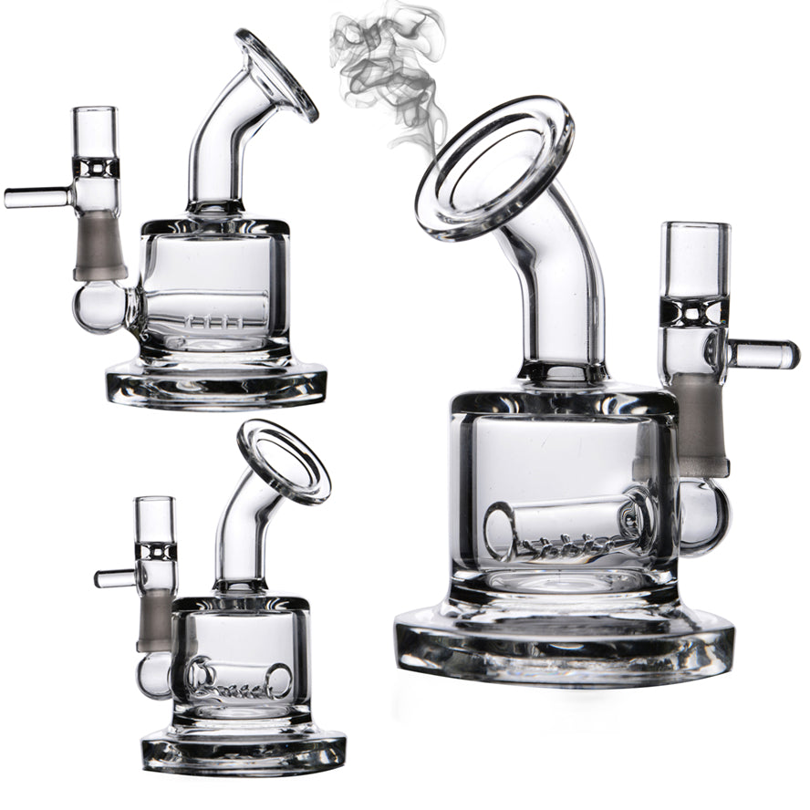 Mini Beaker hookahs Dab Rig mini bongs dab rig glass oil rigs bubbler glass water pipe