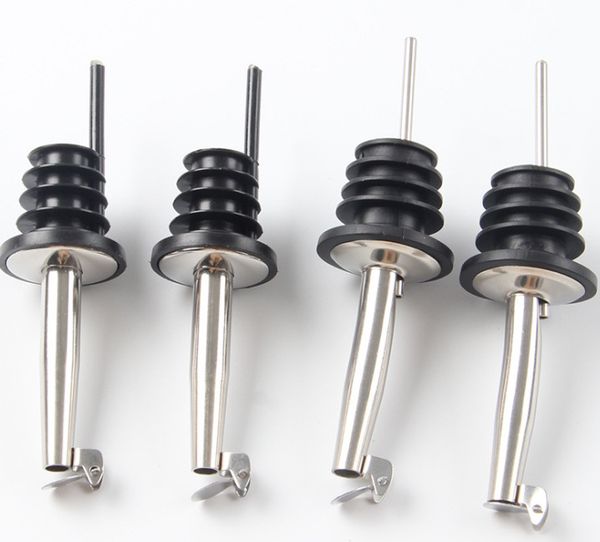 The latest automatic stainless steel wine pourer oil bottle stopper automatic cover wine bottle stopper pour spout