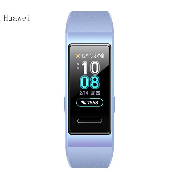 ZZ Huawei Original Band 3 Bracelet Heart Rate Monitor Watch Sports Tracker Fiess Waterproof Smart Wristwatch For Android iPhone